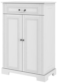 Comoda eleganta Ines alb H125 cm