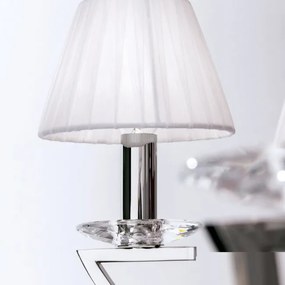Candelabru cristal Swarovski elegant de lux Avala 12L nickel plated