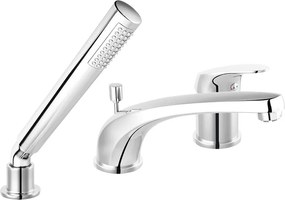 Baterie cada - dus Ferro Combo crom monocomanda 3 elemente