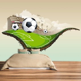 Fototapet - Teren de fotbal (147x102 cm)