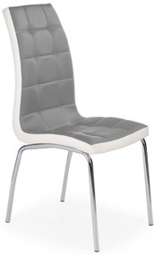 Scaun de sufragerie Adis (gri + alb). 796090