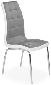 Scaun de sufragerie Adis (gri + alb). Promo -7%. 796090