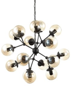 Lustra design industrial cu 18 surse de lumina KEPLER SP18 162478