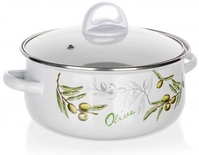 Banquet Set de 6 piese de vase smălțuite Olives