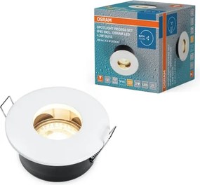 Osram - Spot LED încastrat pentru baie 1xGU10/4,3W/230V 2700K IP65 alb