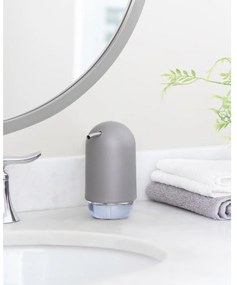 Dozator de săpun lichid gri din plastic 230 ml Touch – Umbra