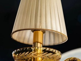 Candelabru cu 3 brate clasic LUX realizat manual Amber
