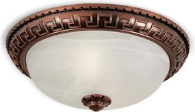 Brilagi - Plafonieră FRESCO 2xE27/40W/230V Ø 30 cm culoare cupru