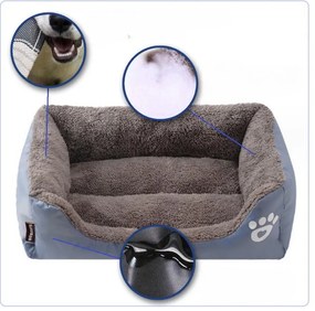 Patis pentru caine/pisica PAWZER M 54x40 cm, gri