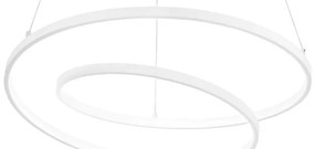 Lustra LED suspendata design modern circular Oz sp d80 dali alba