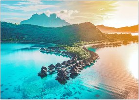 Tablou - Bora Bora (70x50 cm)