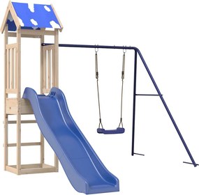vidaXL Set de joacă pentru exterior, lemn masiv de pin