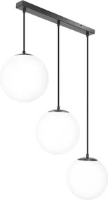 BRILAGI - Lustra pe cablu POLOS 3xE27/40W/230V neagră