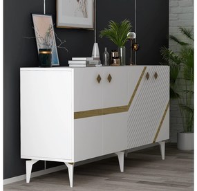 Dulap Tabivo (alb + auriu) . 1093497