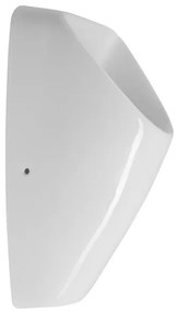 Bruckner - Pisoar SCHWARN alimentare pe spate, evacuare pe spate + sistem de spălare încorporat 6V DC alb