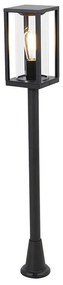 Lampă de podea industrială pentru exterior neagră 100 cm IP44 - Charlois