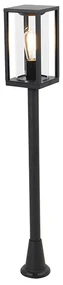 Lampă de podea industrială pentru exterior neagră 100 cm IP44 - Charlois