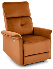 Fotoliu recliner Semir velvet cinnamon H108 cm