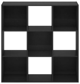 Raft de depozitare cu 9 compartimente si 3 cosuri