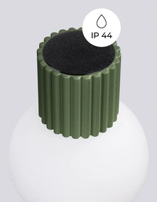 Aplică de perete verde ø 12 cm Orbital – Sollux