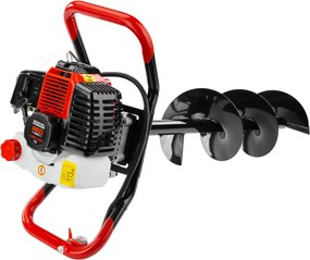 Semănătoare de sol pe benzină RTSWG0106 + 3 burghie