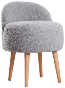 Taburet MIKI, Ø 46 cm, gri