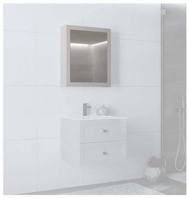 Dulap cu oglindă suspendat Bondi 60 cm, crem