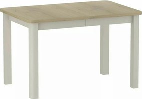 Masă extensibilă OSKAR, stejar cremona/cașmir, PAL laminat/MDF, 120–20
