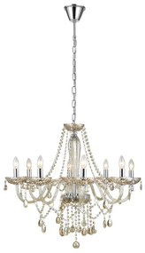 Eglo 39093 - Lustra BASILANO 8xE14/40W/230V