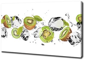 Imprimare tablou canvas Kiwi si apa