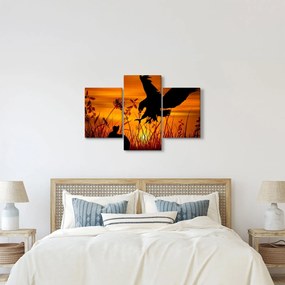 Tablou cu silueta prădătorului (90x60 cm)