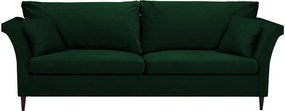 Canapea extensibilă cu spațiu pentru depozitare Mazzini Sofas Pivoine, verde