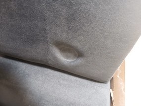 OFERTA Canapea coltar extensibila ZENA, gri deschis, reversibila, calitate a II-a