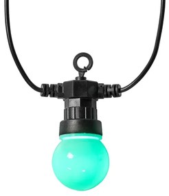 Nedis WIFILP03C20 - Șir LED RGB decorativ 20 LED/8 funcții 13m IP65 Wi-Fi Tuya