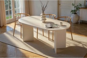 Masă de sufragerie Sablin Wood White