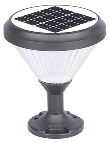 Corp de iluminat LED solar 2 în 1 Prezent 65291 AKRA LED/10W/3,2V IP65 2000 mAh