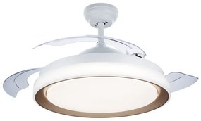Plafonieră LED cu ventilator Philips LED/35W/230V 5500/4000/2700K auriu + telecomandă