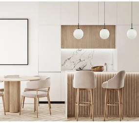 Lustră pe cablu DEORE 1xE27/40W/230V 123 cm negru ITALUX PND-5578-1L-BK