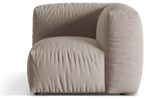 Modul pentru canapea modulară bej (cu colț variabil) Martina – Micadoni Home