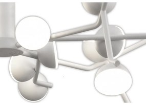 Plafoniera, Lustra aplicata LED design modern ADN alb Small
