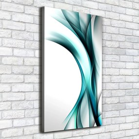 Tablou canvas Valuri abstracte