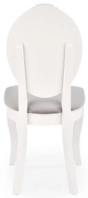 Scaun de bucaterie Velo 1, gri/alb