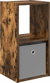 vidaXL Noptieră Stejar fumuriu 30,5 x 27 x 59,5 cm Lemn compozit