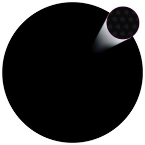 Prelata piscina, negru, 455 cm, PE 1, Negru, 455 cm