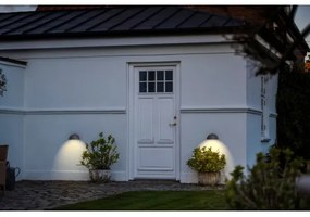 Nordlux - Aplica de perete pentru exterior SCORPIUS, 1xE27/60W/230V, IP33, argintie