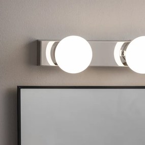 BRILAGI - SET 2x aplice de perete pentru baie cu LED HOLLYWOOD 3xLED/3W/230V 39 cm IP44 crom