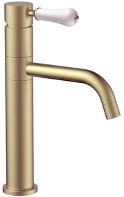 Baterie pentru baie Rea Serra Brush Gold low