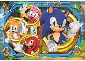 Sonic Ariciul Puzzle Clementoni de 180 de piese