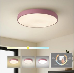 Brilagi - Plafonieră LED POOL LED/60W/230V 3000/4000/6000K 50 cm roz