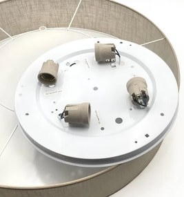Brilagi - Plafonieră LED SIRIJA, 4x E27, max. 60W, 230V, diam. 60 cm, bej